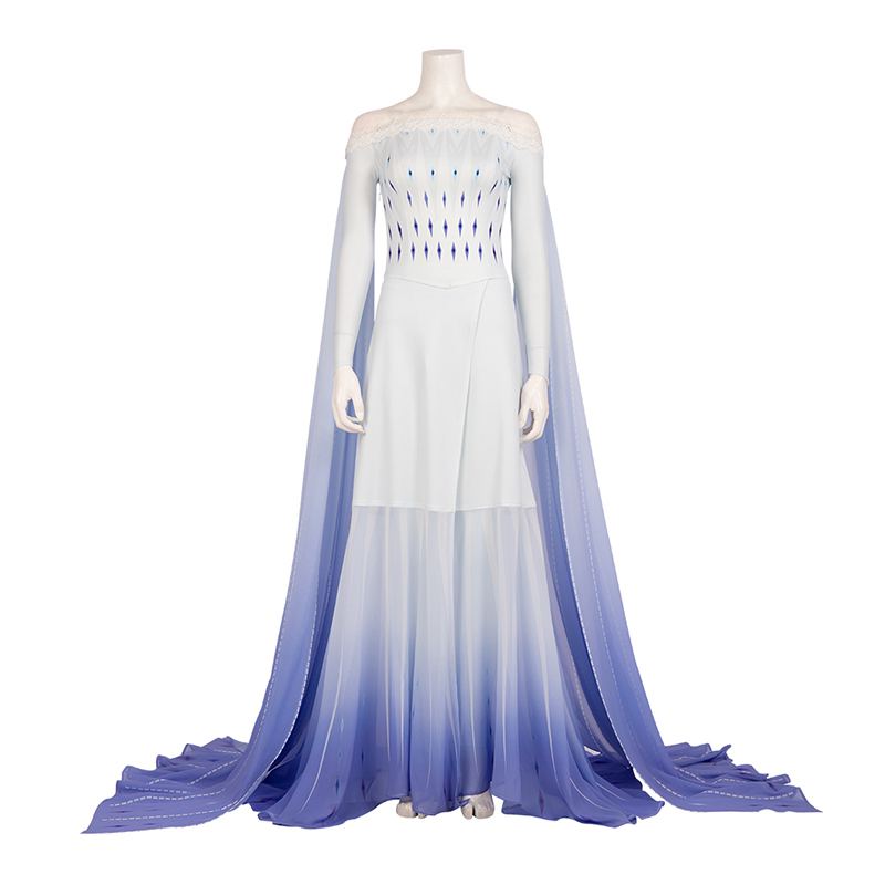 アナと雪の女王2 エルサ Elsa グラデーション ドレス コスプレ衣装 コスチューム
